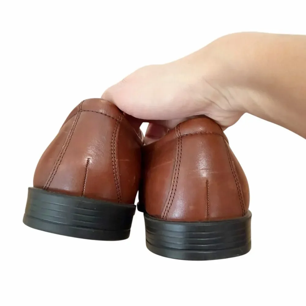Ecco brown leather